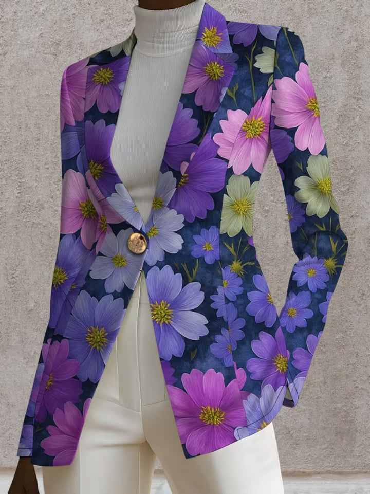 Loredana - Blazer mit Blumenmuster - Produktansicht 3