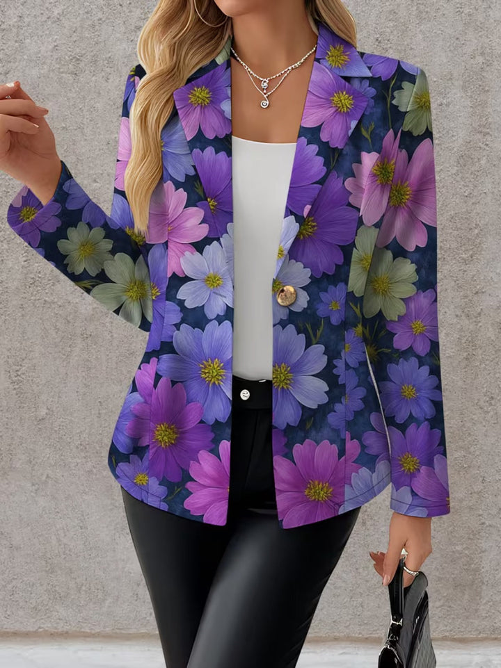 Loredana - Blazer mit Blumenmuster - Produktansicht 4