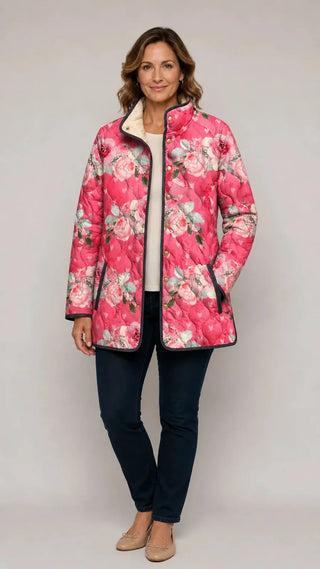 Rosa - Steppjacke - Produktansicht 2