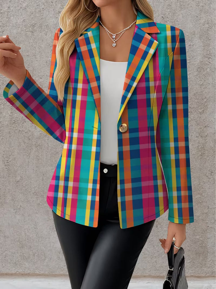 Tiziana - Blazer mit Madras-Karo - Produktansicht 2