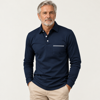 Wolfgang - Poloshirt mit Brusttasche - Produktansicht 1